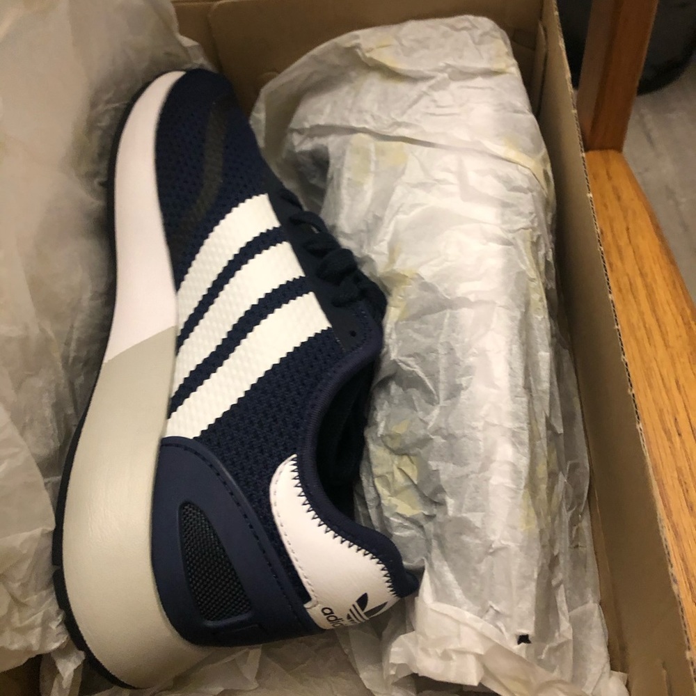 NWT Adidas Originals N-5923 Navy Mens Size 7.5 OBO